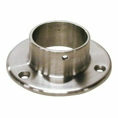 LAVI INDUSTRIES Lavi 2 in. Satin Solid Stainless Steel Wall Flange 44-530-2